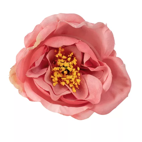 Peony silk flower head, 7cm - Powder Pink
