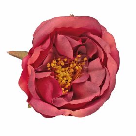 Peónia selyemvirág fej, 7cm - Mályva