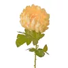 Krizantém selyemvirág szál, 65cm magas, virágfej átmérő: 14cm - Krém