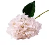 Hortenzia selyemvirág ág, 62cm magas, virágfej átmérő: 22cm - Fehér
