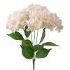 Real touch hortenzia ág, 73cm magas - Krém