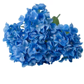 Real touch hortenzia ág, 73cm magas - Kék
