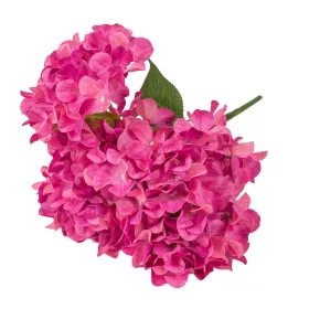 Real touch hortenzia ág, 73cm magas - Lila