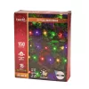 DOT LED-es fényfüzér, 15 + 3m, színes