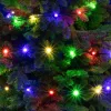 DOT LED-es fényfüzér, 15 + 3m, színes