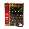 DOT LED-es fényfüzér, 15 + 3m, hidegfehér