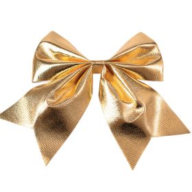Shiny Gold Bow, 20 x 24cm