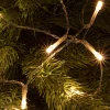 LED-es elemes fényfüzér, 4.9 + 1m, 50 LED, melegfehér, időzítős