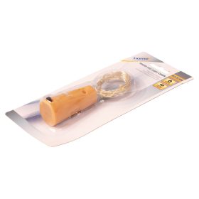   Micro LED Battery String Lights, Plug-Shaped Battery Holder, Warm White