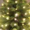 Micro LED fényfüzér, 4.9m + 30cm, 50 melegfehér micro LED
