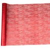 Borneo metallic fabric 36cm x 5m - Red