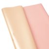 Foil sheet 58 x 58cm, 20pcs - Metallic Pink / Cream