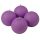 Adventi gömb gyertya készlet 8cm - Matt lila