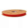 Glittering velvet ribbon 10mm x 10m - Red