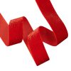 Glittering velvet ribbon 25mm x 10m - Red