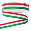 Hungarian national coloured grosgrain ribbon, coloured in material, 2 sided - 20mm x 20m