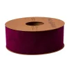 Bársony szalag, 2 oldalas, 40mm x 10m - Wine red