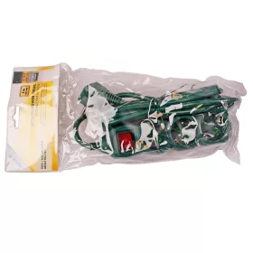 3-Way Extension Cord with Switch, 3 m, 3x1.5 mm², Green