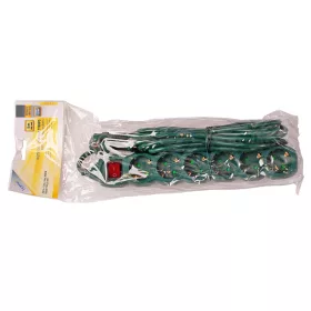 6-Way Extension Cord with Switch, 5 m, 3x1.5 mm², Green