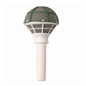 Mikrofon száraz tűzőhabbal 17cm magas,  átmérő: 7cm