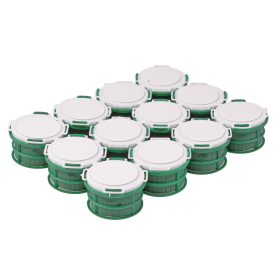 Minideco - 12db. öntapadós vizes tűzőhab, átmérő: 5cm 