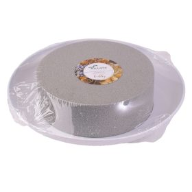 Ciotola maxi DIY - száraz tűzőhab fehér tálkában, Ø 27 (Ø 17) x 8cm 