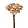 Berry Decorative Pick, 12 stems, 10cm high - Gold