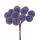 Sugared Berry Decorative Pick Ø 1.5cm, 12 Stems, 11cm Tall - Blue