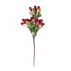 Piros bogyós dekor pick, 28 cm magas