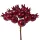 Pomegranate Decorative Pick Ø 2cm, 12 Stems, 11cm Tall - Burgundy