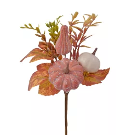 Őszi tökös dekor pick, 16cm magas