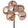 Metal Decorative Bell Bundle Ø 3cm, 6 Stems, 11cm Tall - Champagne