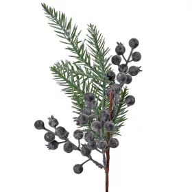 Winter Berry Decorative Branch, 50cm Tall - Black