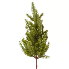 Zöld fenyő dekor ág, 39cm magas