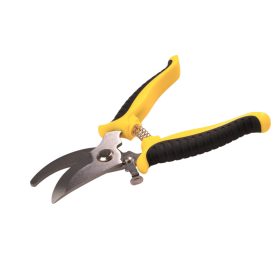   Rozsdamentes acél metszőolló ergonomikus csúszásgátló fogantyúkkal és precíziós csiszolt pengével, 19cm