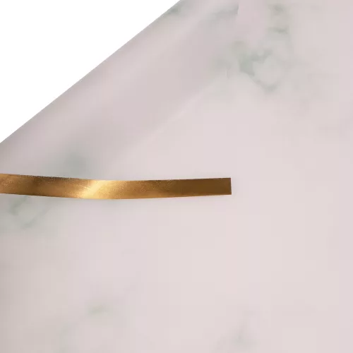 Gold Edged Marble Pattern Foil Sheet 57 x 57cm, 20pcs. - Pastel Green