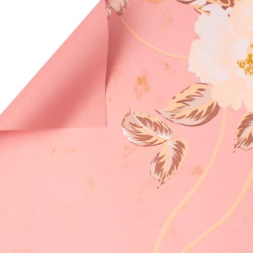 Royal Garden Foil Sheet 57 x 57cm, 20pcs. - Pink
