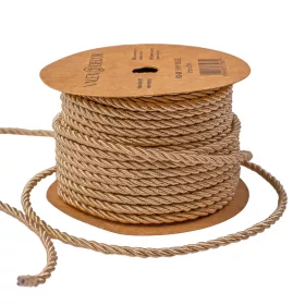 Dekor zsinór 3mm x 10m - Bézs