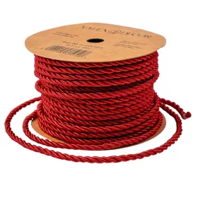 Dekor zsinór 3mm x 10m - Bordó