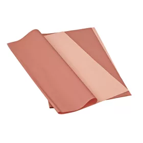   Two-Tone Foil Sheet 58 cm x 58 cm, 20 pcs - Mauve / Powder Pink