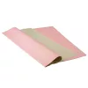 Two-Tone Foil Sheet 58cm x 58cm, 20pcs - Light Green / Powder Pink