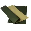 Two-Tone Foil Sheet 58 cm x 58 cm, 20 pcs - Dark Green / Light Green