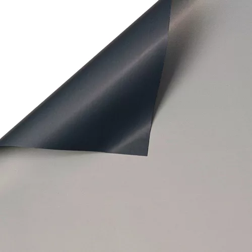Two-Tone Foil Sheet 58 cm x 58 cm, 20 pcs - Light / Dark Steel Blue