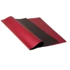 Two-Tone Foil Sheet 58cm x 58cm, 20pcs  - Black / Burgundy