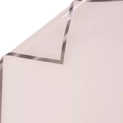 Foil Sheet with Silver Frame 57 x 57cm, 20pcs. - Transparent
