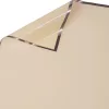 Foil Sheet with Silver Frame 57 x 57cm, 20pcs. - Glossy Cream