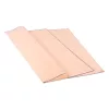 Foil Sheet with Silver Frame 57 x 57cm, 20pcs. - Glossy Powder Pink
