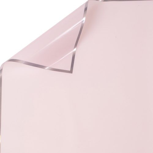 Fólia ív ezüst kerettel 57 x 57cm, 20db - Lakk világoslila 