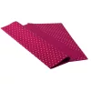 Small Polka Dot Foil Sheet 58 cm x 58 cm, 20 pcs - Dark Pink