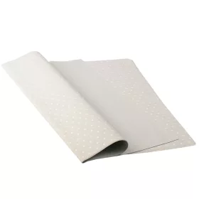   Small Polka Dot Foil Sheet 58 cm x 58 cm, 20 pcs - Pastel Green